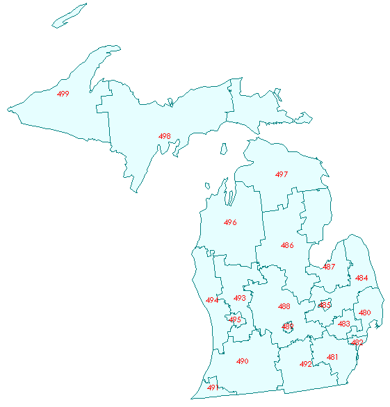 Michigan zip code map download free apps free